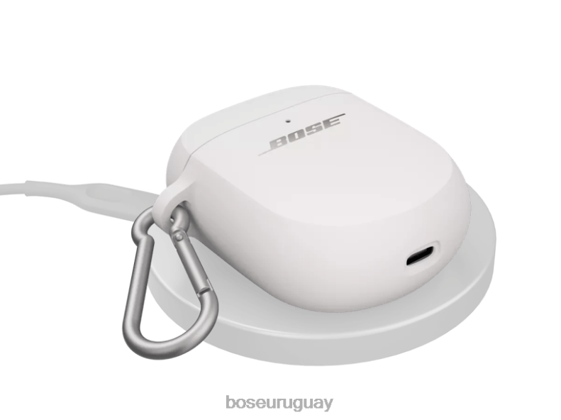 accesorios| Bose cubierta del estuche de carga inalámbrica Z444L65 humo blanco