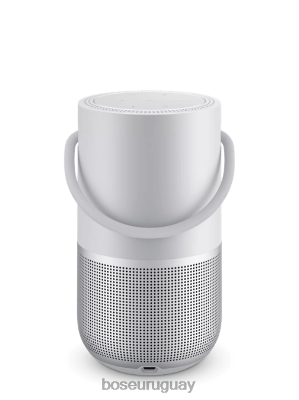 audio| Bose altavoz inteligente portátil Z444L36 plata de lujo